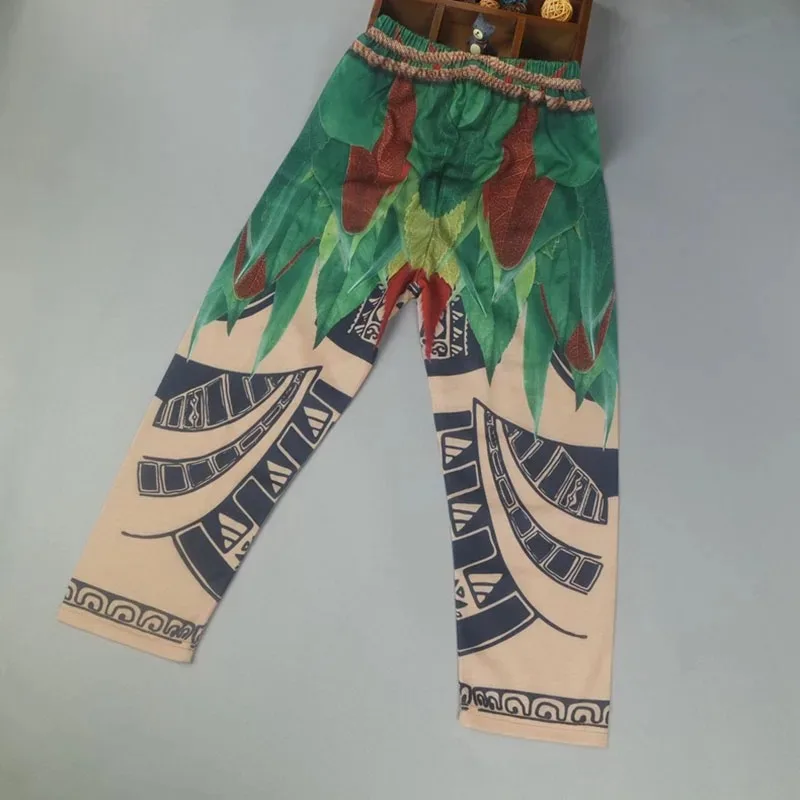 Kid Boys Winter Pajamas Moana Halloween Costume 3-8T