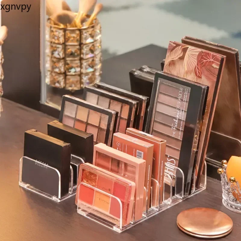 xgnvpy New Eyeshadow Palette Organizer Eyepowder Storage Tray Cosmetics Rack Makeup Tools Compartment Holder Women's Makeup makeup organizer makeup storage box cosmetic storage box