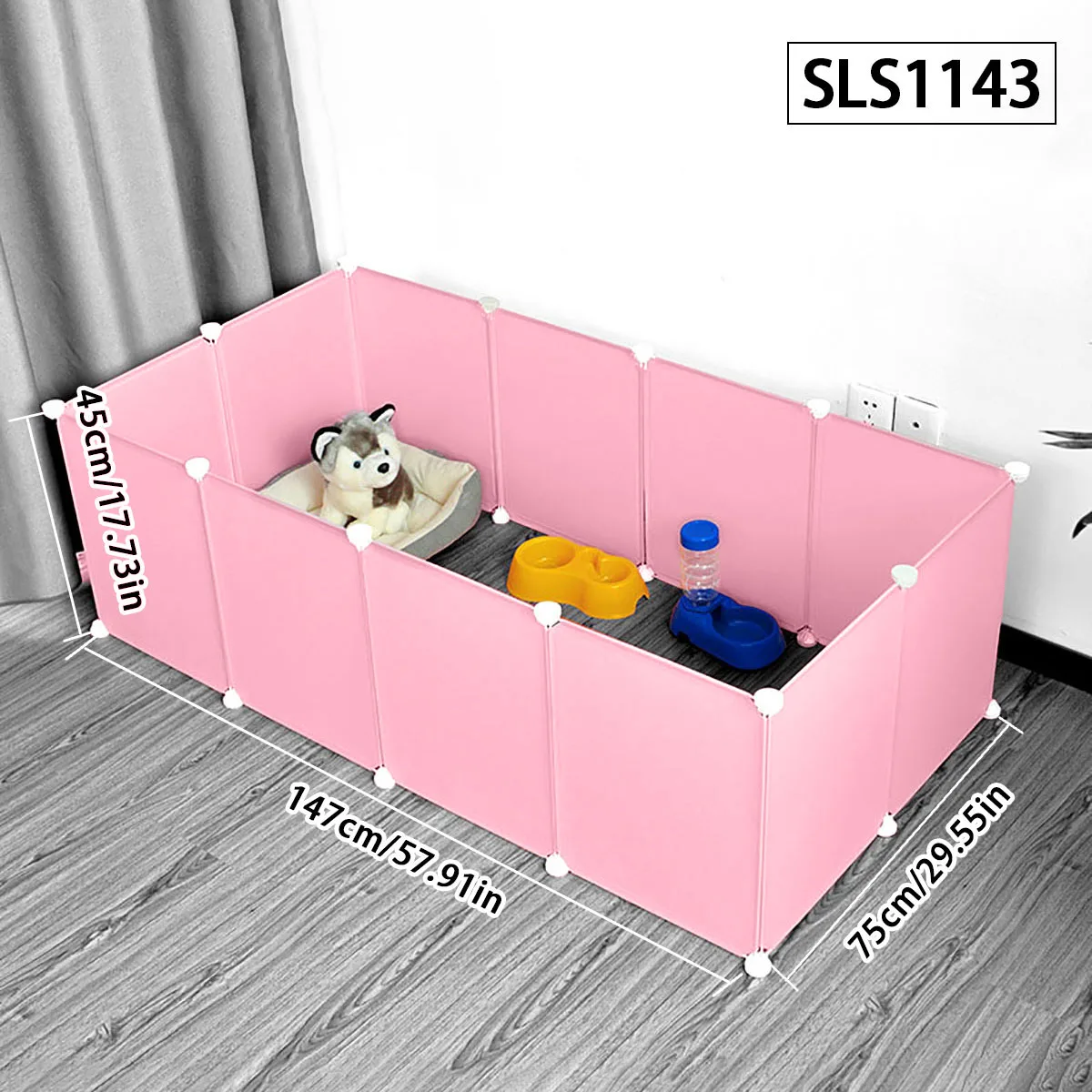 Cat high fence anti-jump guardrail pet fence ventilator home Chinchilla cage isolation baffle free combination