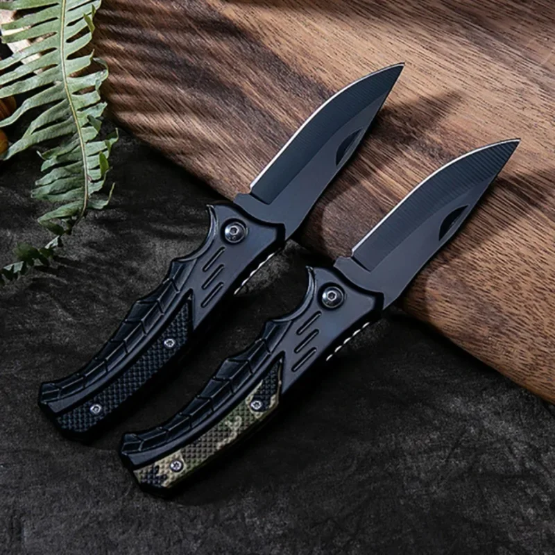 Stainless Steel Folding Knife Fillet Knife Fishing Boat Fishing Accessories with Easy To Carry Camping Meat Cutting PP Handle 3