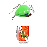 Frog Mouth Tongue Out Board Game Lizard Mask Parent Child Blowing Fun Board Game Puzzle Game Prop 2