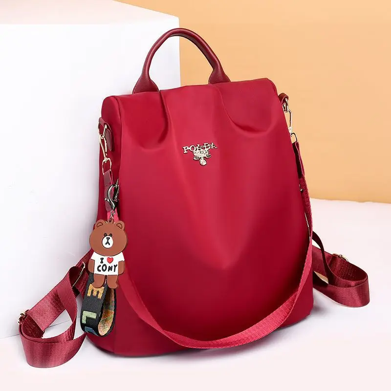 Backpack Female Student Waterproof Backpack Versatile Fashion 2025 New Backpack