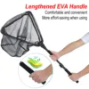 Sougayilang Fishing Tool Net Fishing tackle 70cm 95cm 115cm Portable Retractable Folding Fishing Net for Bass Carp Trout Fishing 5