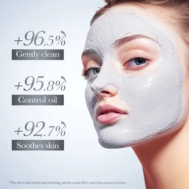 SADOER Volcanic Mud  Face Masks Stick Clay Mask Shrink Pores Deep Blackhead Remover Facial Cleansing Moisturizing