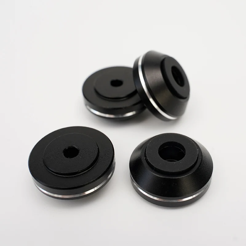 Anti-choque Shock Absorber Decodificador Cnc Hifi Spikes Audio Speaker Chassis Case Foot Pad Prego Isolamento Liga de Alumínio Pcs - Image 2