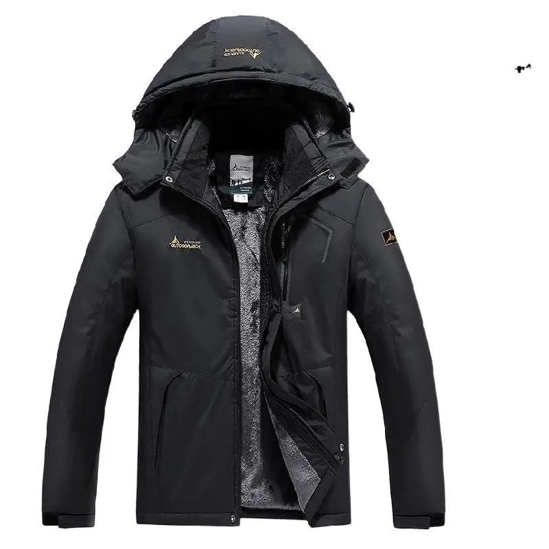 Ski Jacket Men Waterproof Fleece Snow Jacket Thermal Coat For Outdoor Mountain Skiing Snowboard Plus Size Snowboardcoat