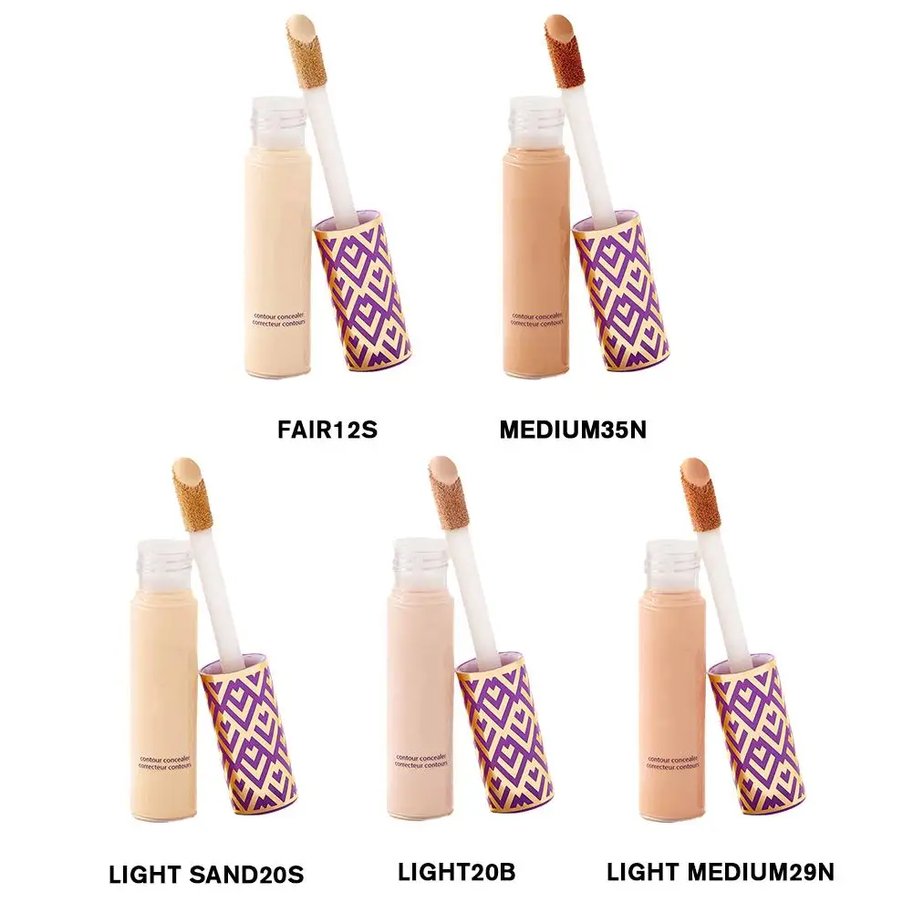 Concealer Foundation Five Color Repair Liquid Concealer Eyes Face Make Up Base Full Cover Dark Circles Acne