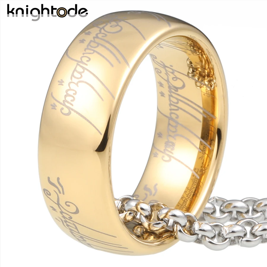 High Quality Tungsten Carbide Rings Top Engraving Three Colors To Choose Beveled Edges Polished Comfort Fit