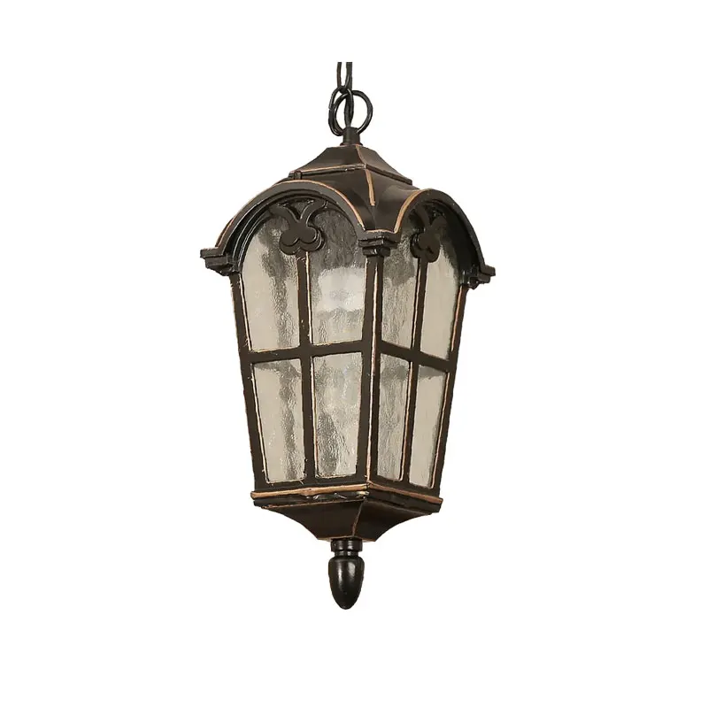 Waterproof Chandelier Outdoor Balcony Decorative Lights Vineyard Pendant Hanglamp Luminaire Villa Lighting outdoor pendant lamp