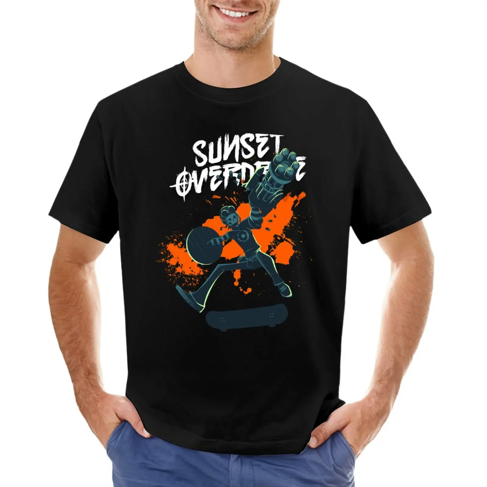 

Sunset Overdrive T-Shirt sweat shirt animal print shirt for boys cat shirts mens t shirt