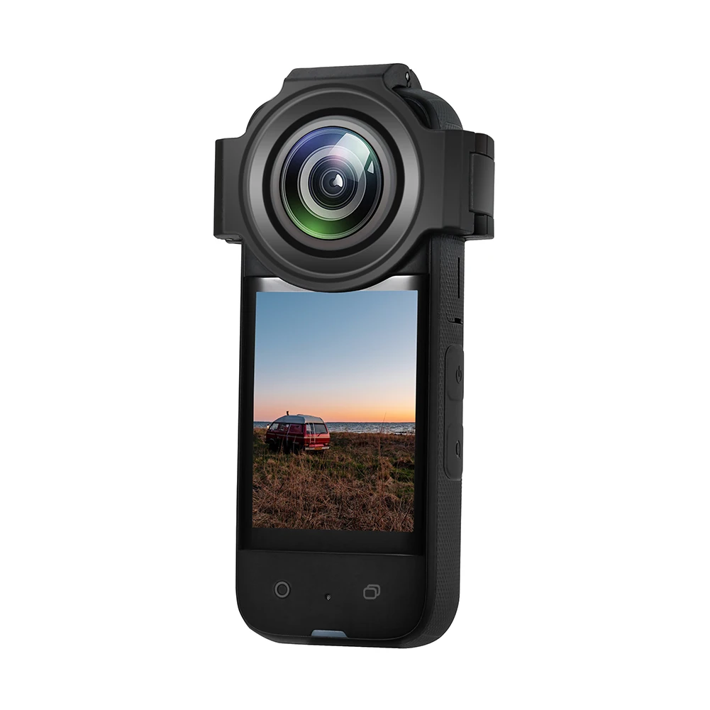 Insta360 ONE X3 용 9H 파노라마 렌즈 보호대, 광학 강화 유리 PC 렌즈 캡, 긁힘 방지 교체 부품 액세서리
