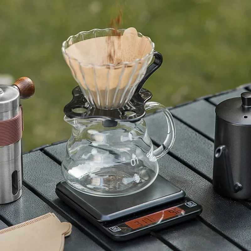 طقم قهوة متنقل ستانلس ستيل