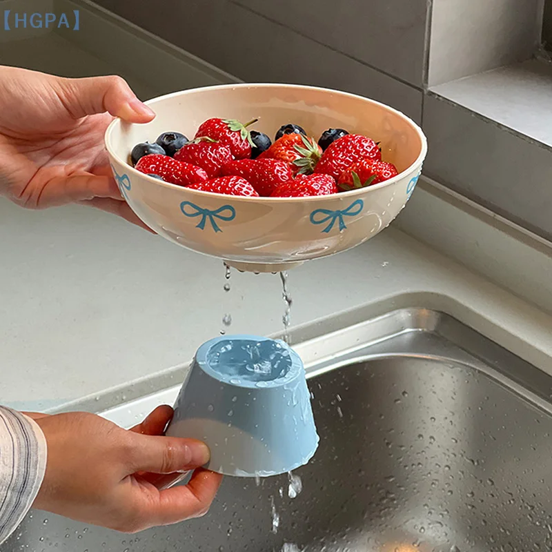Fruit Plate Living Room Home Dried Fruit Plate Snack Display Coffee Table Drain Tray