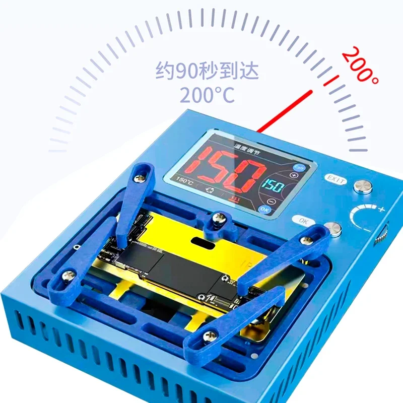 아이폰용 AiXun iHeater Pro 납땜 제거 스테이션, X-15 Pro MAX 마더보드용, 중간 프레임 분리 용접 수리 가열 스테이션