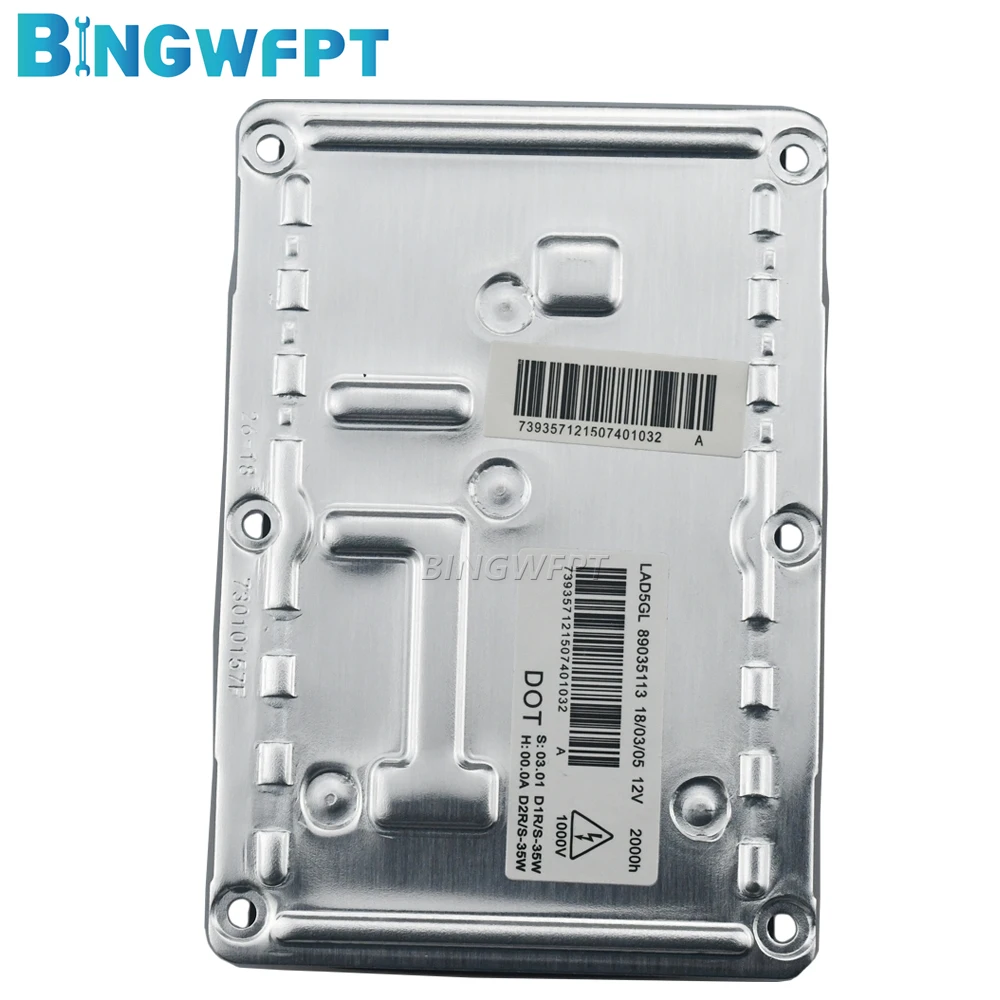 Unité De Commande (ballast) HID Xénon 4 Broches 12V - Pour Phare D1S / D2S - Compatible Audi A4 S4 B6 Et Autres