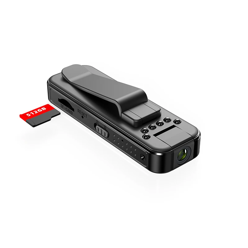 Mini Camera Portable Small Digital Video Recorder Police BodyCam Infrared Night Vision Miniature Camcorder - 6