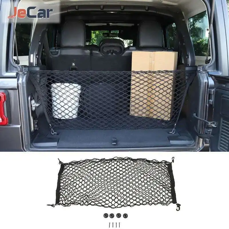 JeCar For Wrangler Rear Seat Divider Pet Net Dog Barrier Trunk - Want - View #10