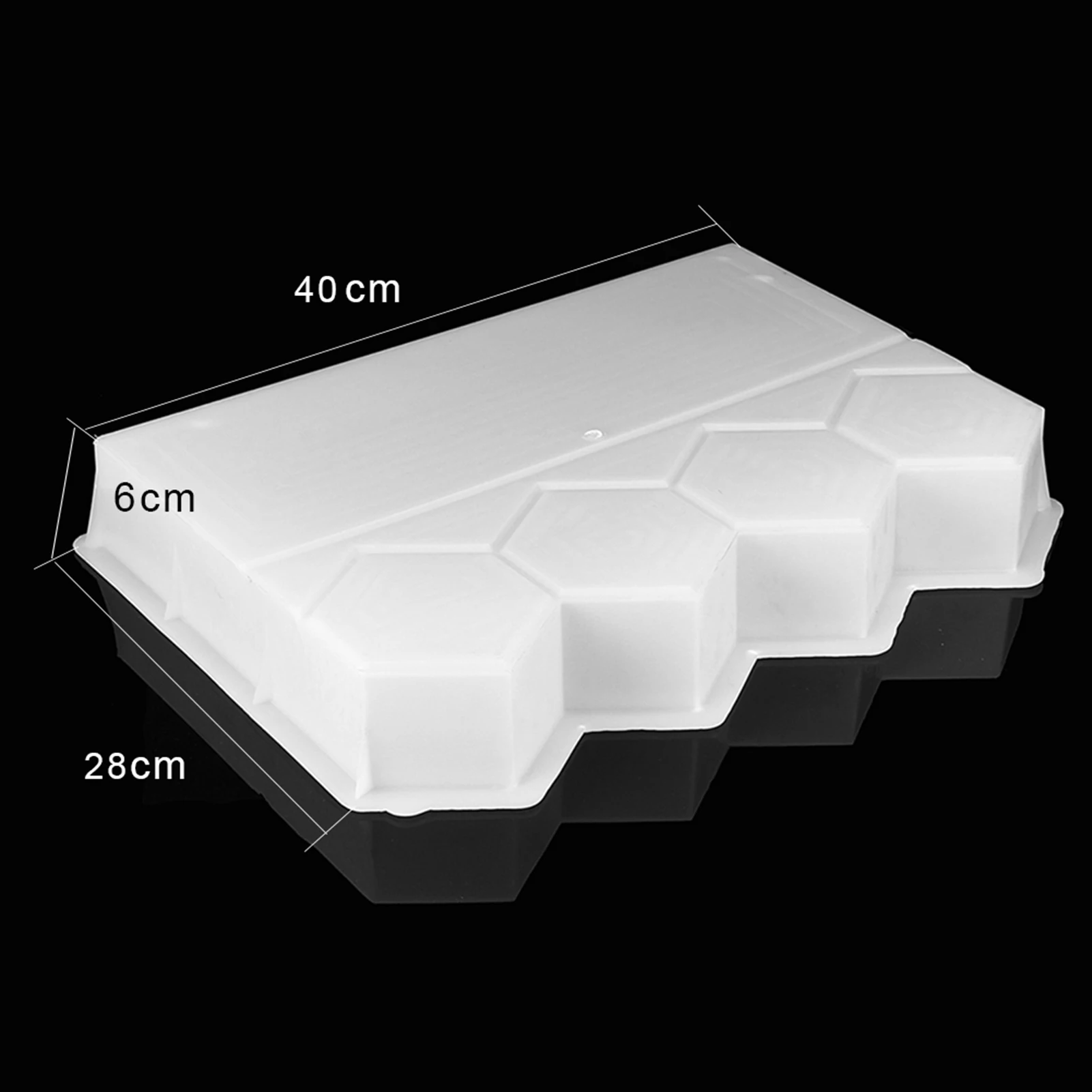Garden Edging Concrete Molds Easy Operation Yard Paving Moulds for Garden Yard Patio Decoration