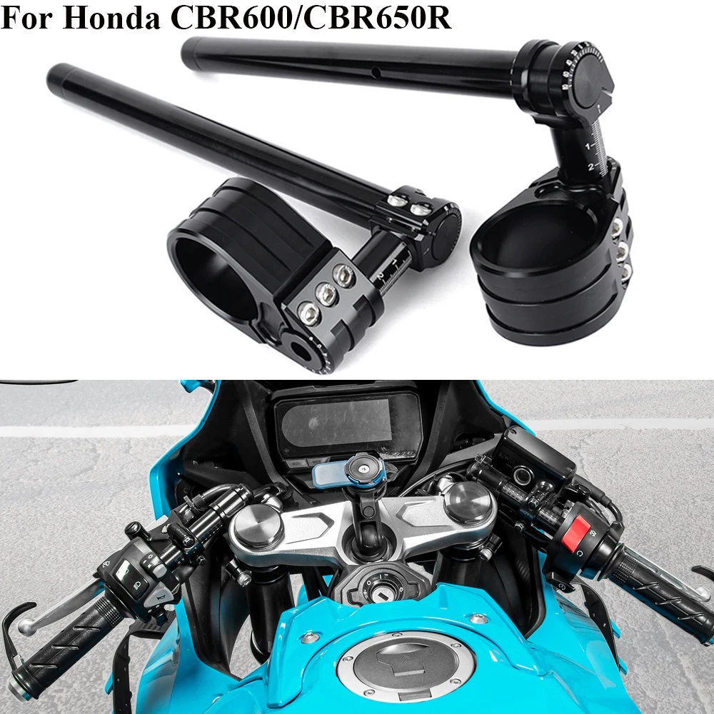 Cbr650R Clip Clipon Moto Su Manubrio Regolabile Morsetto Forcella Barra Per Honda Cbr650R Cbr 650R 650 R Cbr600