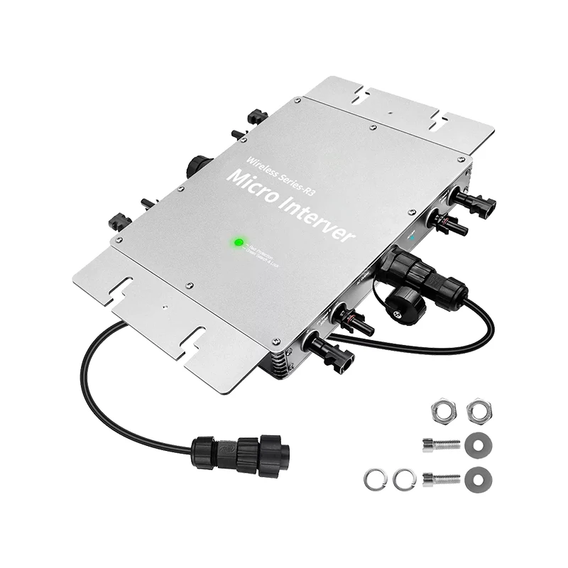 2400W Micro Inverter 600W Inverter Solari 700W Microinverter 2 Pannelli Solari