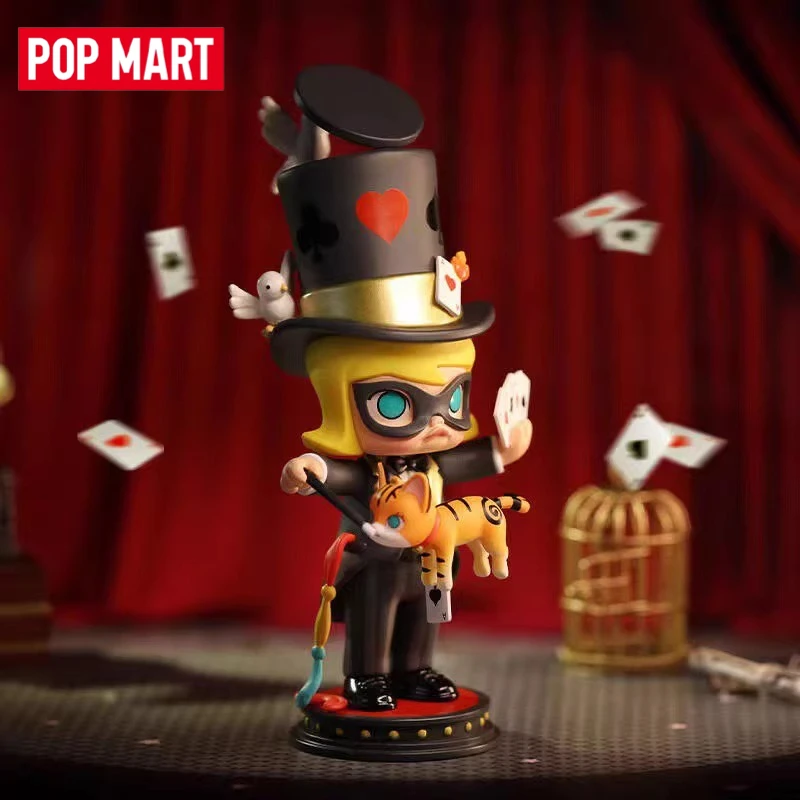 POPMART MOLLY 위대한 마술사 귀여운 피규어 트렌디한 장난감 창의적인 장식품