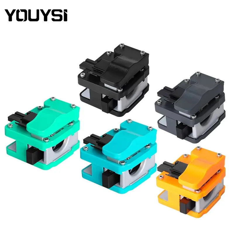 YOUYSI High-precision fiber cleaver with waste fiber box optic cable cutter fusion splicer cutter