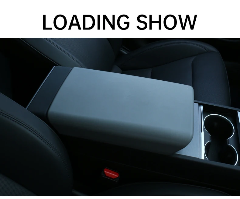 Mittelkonsolen-Armlehnenabdeckung für Tesla Model Y Juniper 2025 2026 für Tesla Model 3 Highland 2024 2025 2026 Zubehör Rutschfest – Detail 5