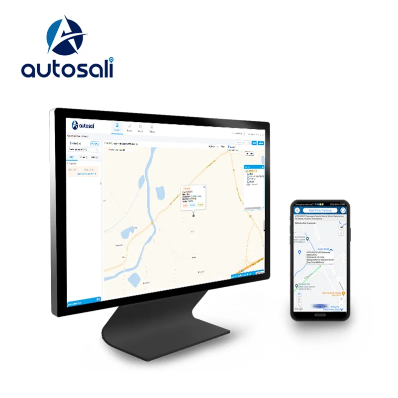 Autosali GPS Tracker APP Web Tracking Software Fleet Management Asset Chrildren Vehicle Tracking Platform System Lifetime Free