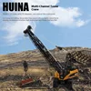 Huina 1:14 15ch Rc Tower Crane Engineering Vehicle Remote Control Tower Crane Alloy 2.4g Wireless Remote Control Crane Boy Toy 1
