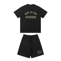 Nouvelle collection automne-hiver 2024 Classice : Ensemble décontracté été homme/femme avec t-shirt à manches courtes et short imprimé lettres 6
