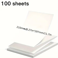 Premium A4 Thermal Printer Paper - 100/200 Sheets, 21.01cm x 29.69cm, Ideal (100 Sheets)