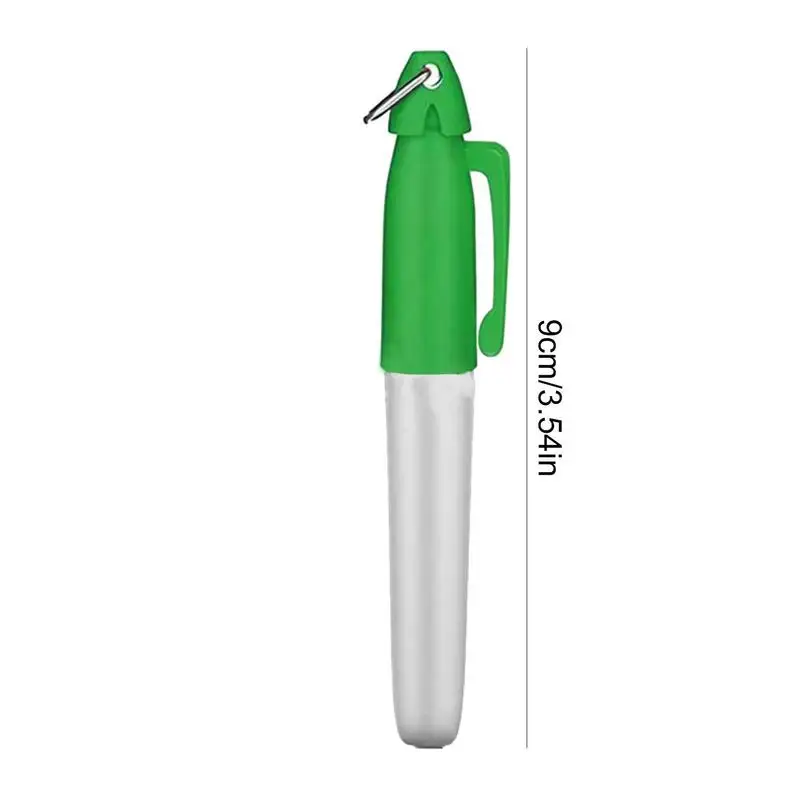 Golf Ball Liner Markers Pen Mini Waterproof Marker Pen With Hang Hook Template Drawing Tool Golf Ball Line Marker Supplies