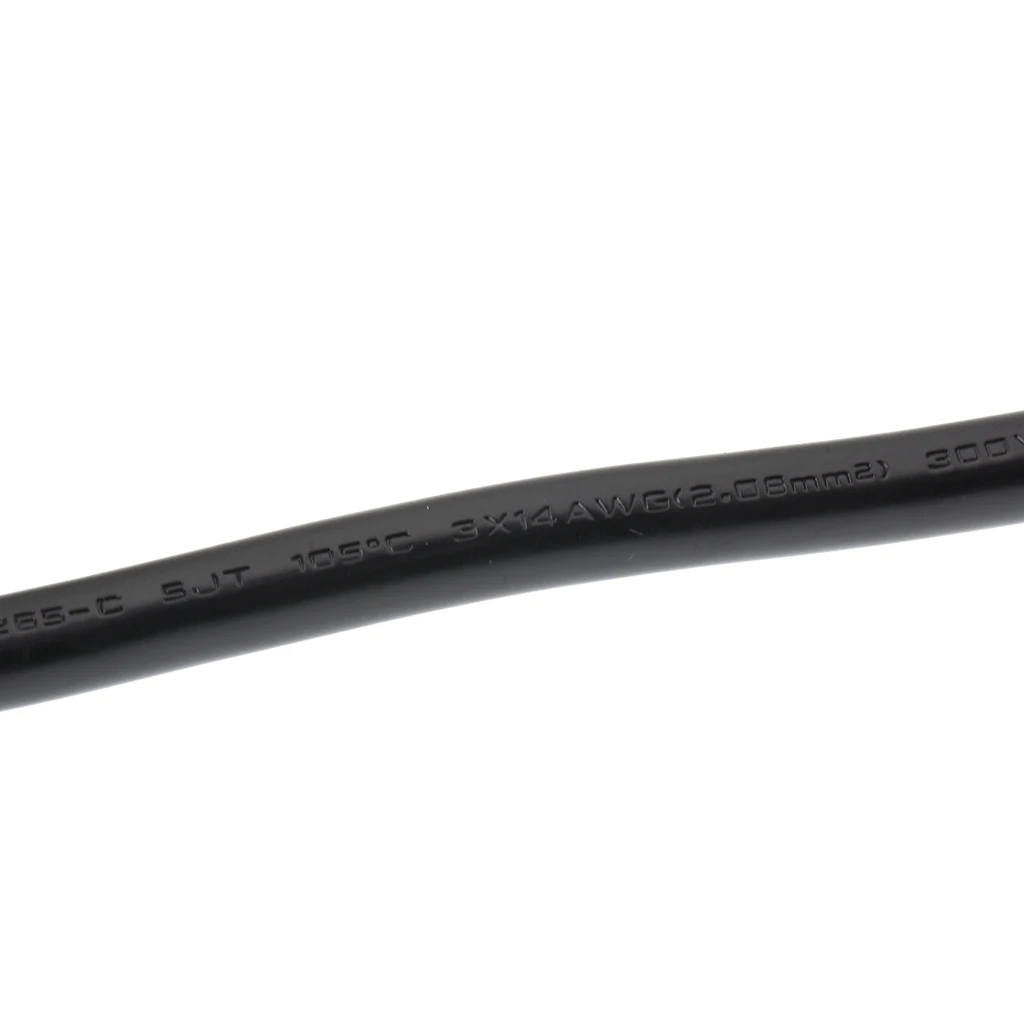 미국 NEMA 6-20P - IEC C13 SJT 전원 코드 20A 125V 미국산 헤비듀티 컴퓨터 연장 케이블 14AWG 전원선 1.8m(6ft)