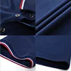 Ice Cool Sky Silk Short Sleeve Polo Shirt Printed Fashion Top Shirt Customized Logo Summer Casual Wear DIY 5
