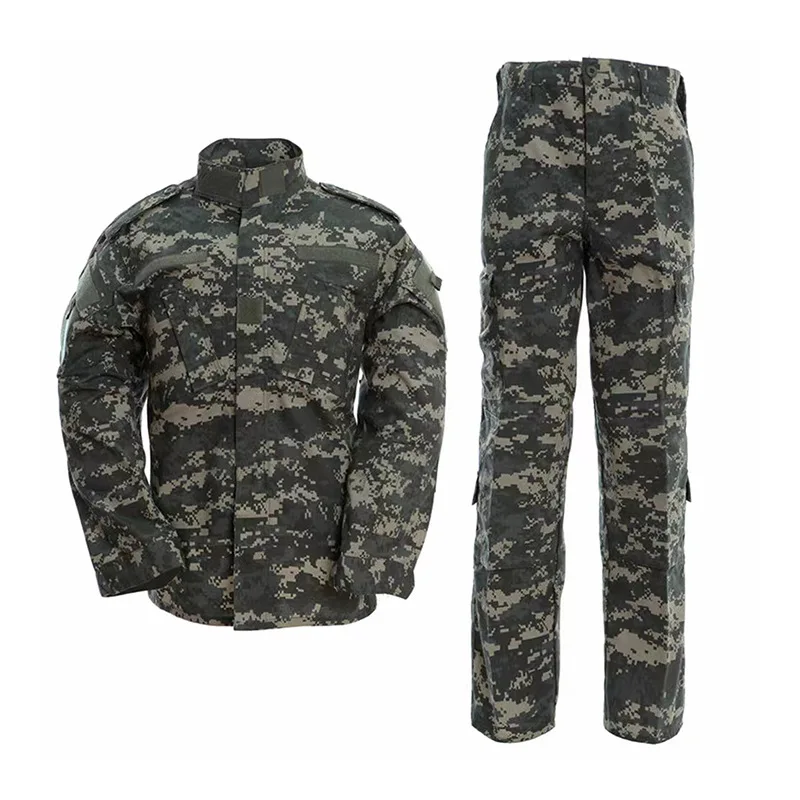 Second Generation 3 Color Grid ACU Series Outdoors Uniform Colete Tactico Militar Suit Tactical Clothing For Men tactical suit