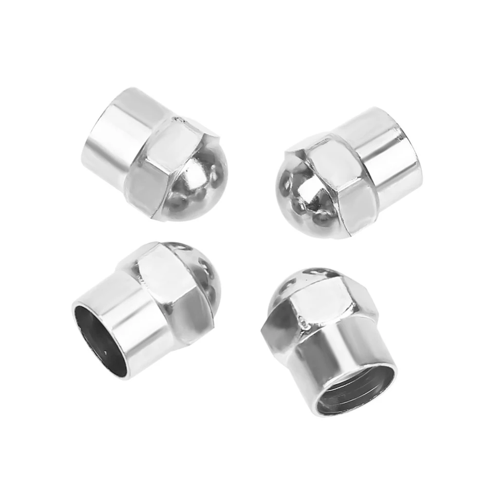 Enhanced Tire Valve Caps - Dust-Proof Plastic Covers with O-Ring Seal
