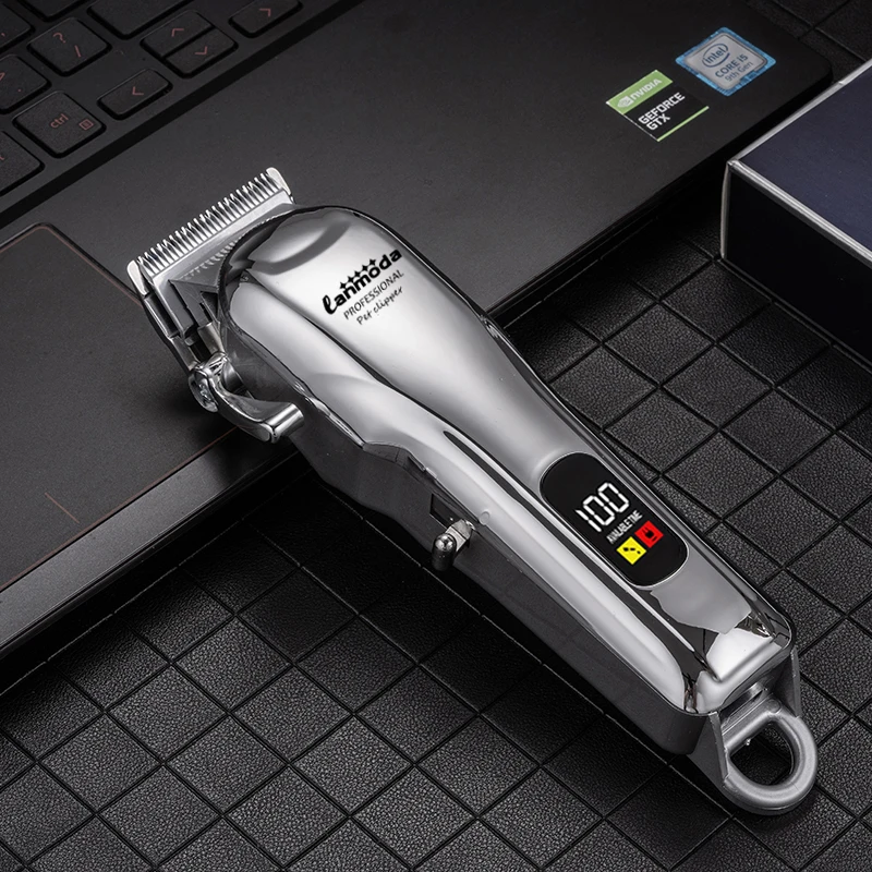Electric Dog Grooming Clipper – Professional Cordless Pet Hair Trimmer, Low Noise Shaver 4