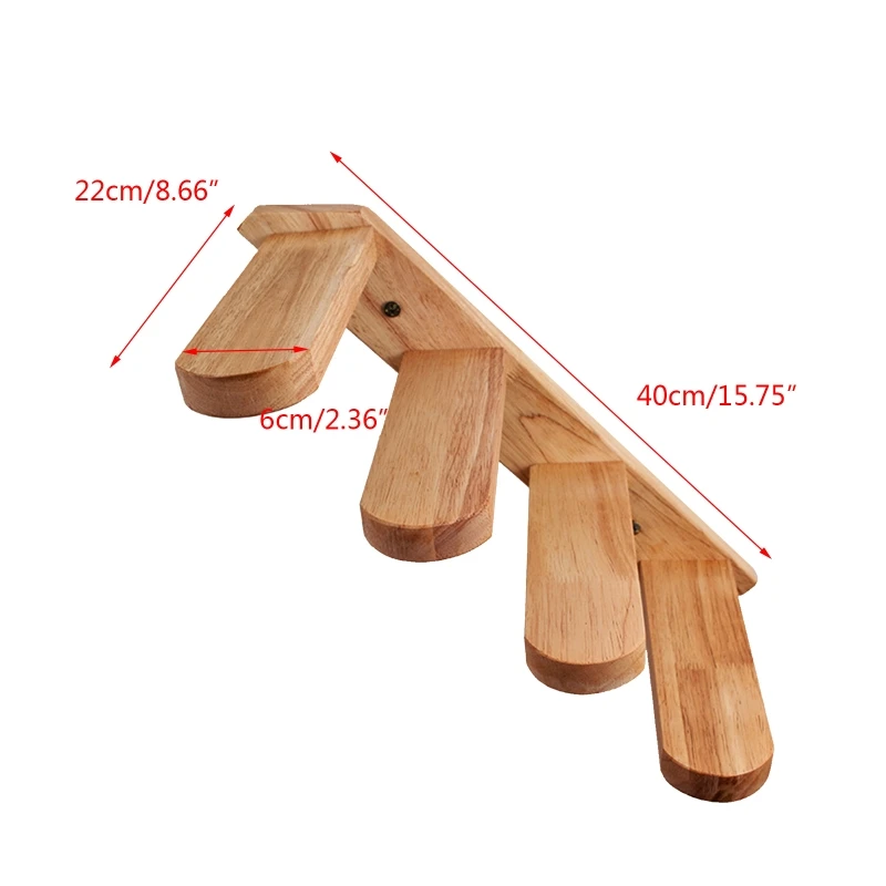 new for Cat Climber Stairs 4- Step Ladder Wall Mounted Shelf for Cat Steps