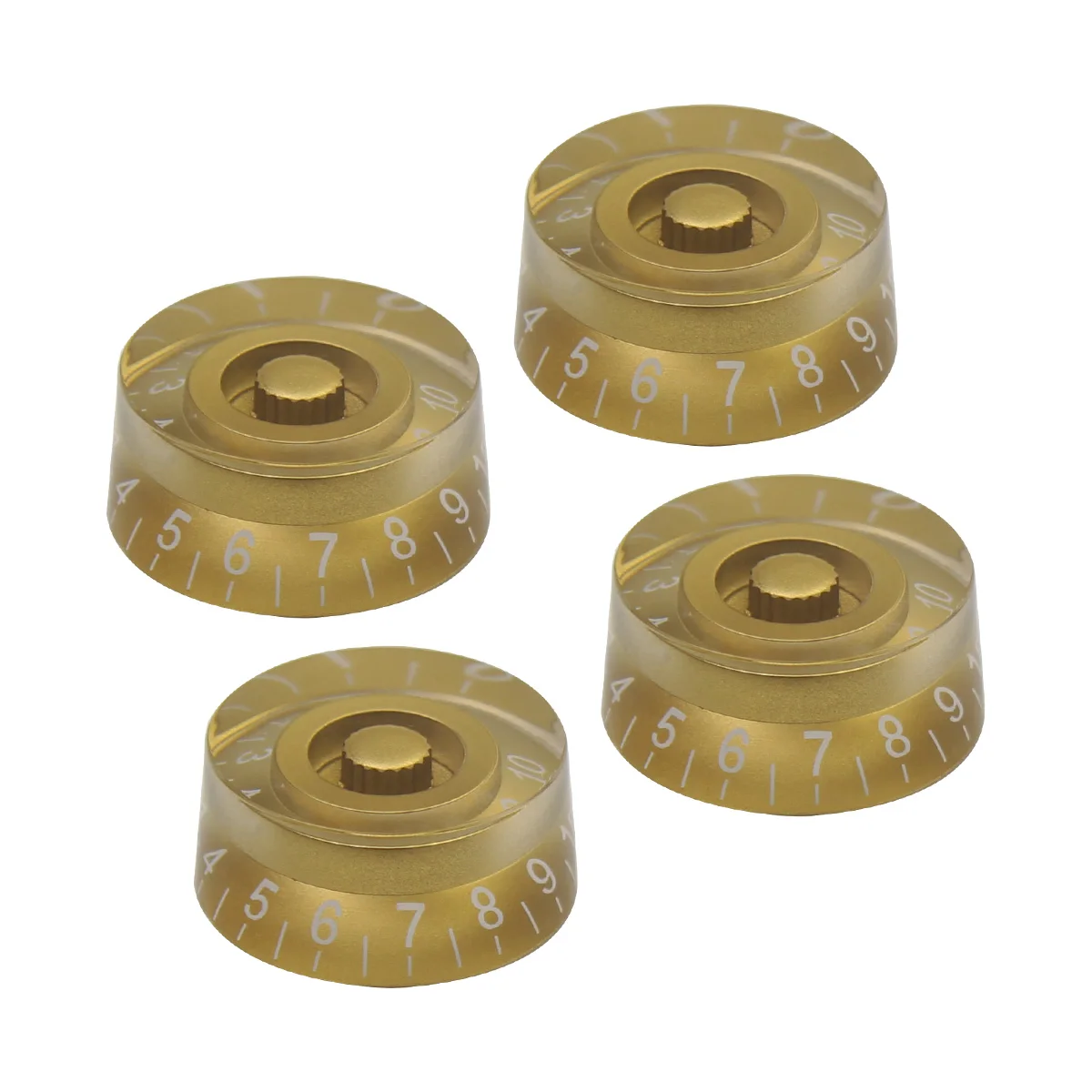 FLEOR 4PCS Colorful Electric Guitar Speed Control Knobs