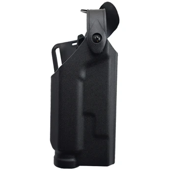 Fondina da cintura per pistola Airsoft da caccia per destrorsi, per torcia 1911, fondina tattica per pistola da tiro, attrezzatura da caccia