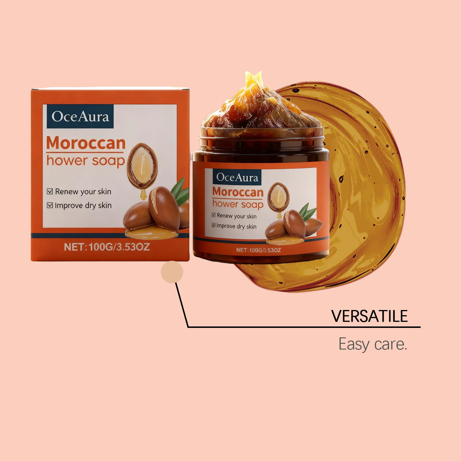 Moroccan Bath Soap For Deep Cleanse And Smooth Skin Body Wash_voghion.com