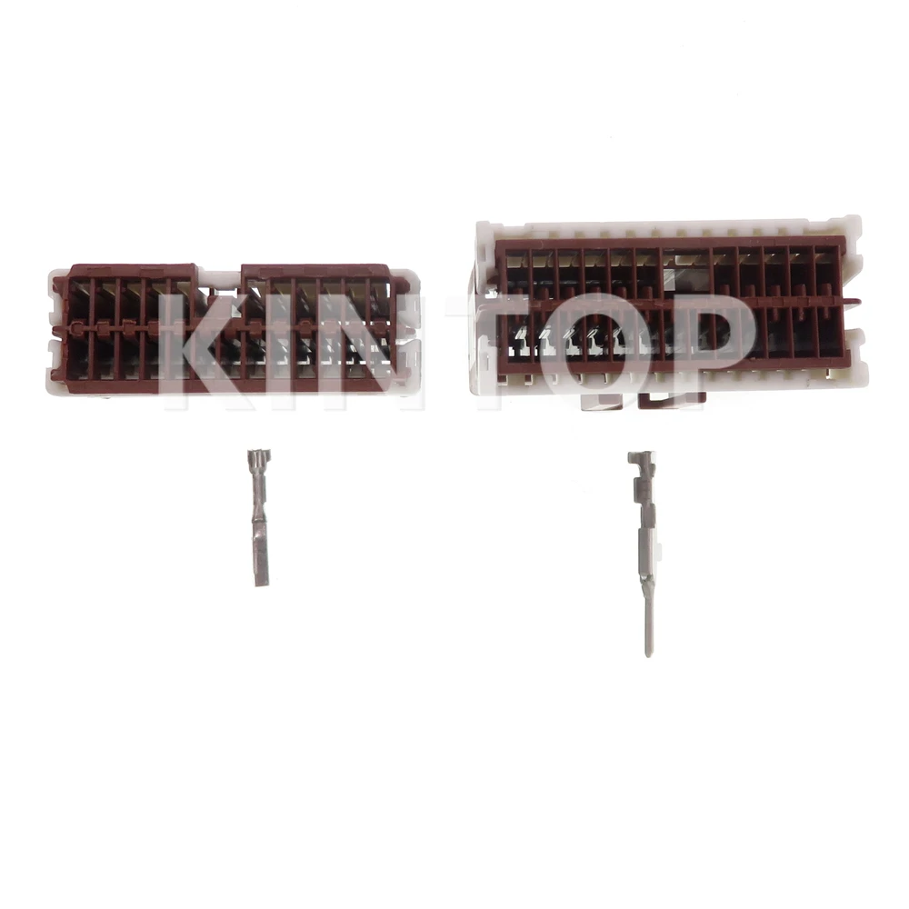 1 Set 24 Pins AC Assembly Car Male Female Connector Assembly 1123391-3 1123367-3 MG653537 Automobile Wire Harness Socket