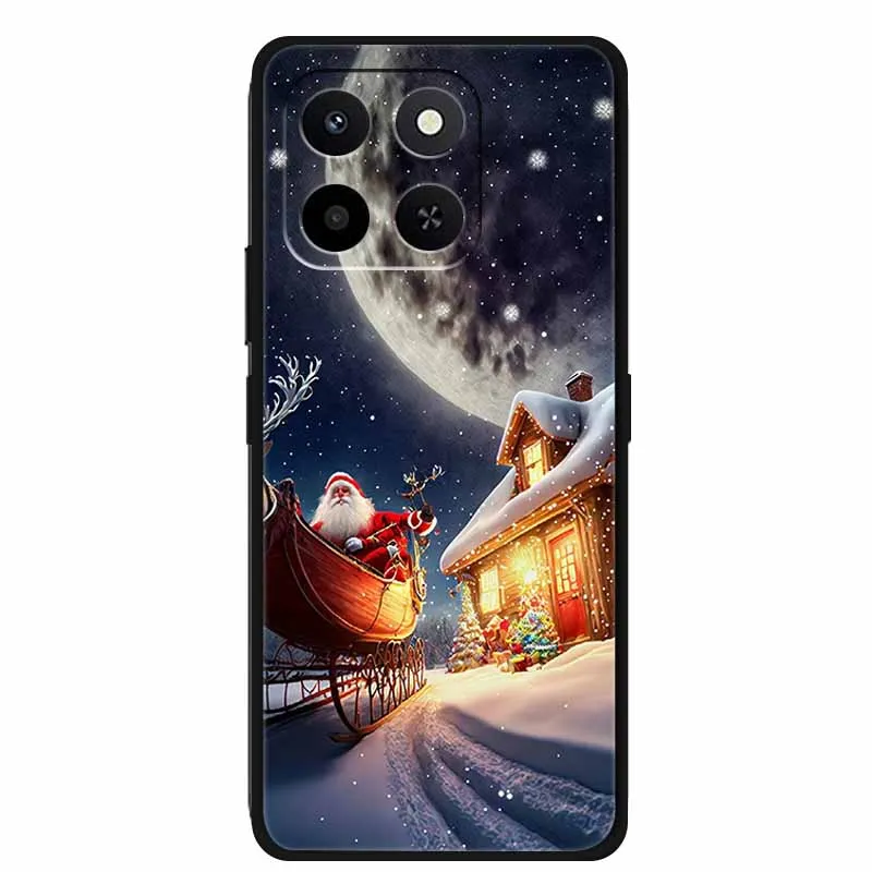 Festive Soft TPU Silicone Christmas Phone Case – Lovely Design