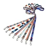 Pet Dog Traction rope Ethnic Style Striped Forest Pattern Collar Leash Traction rope Pet Cat Harnesses Leads Dog leash