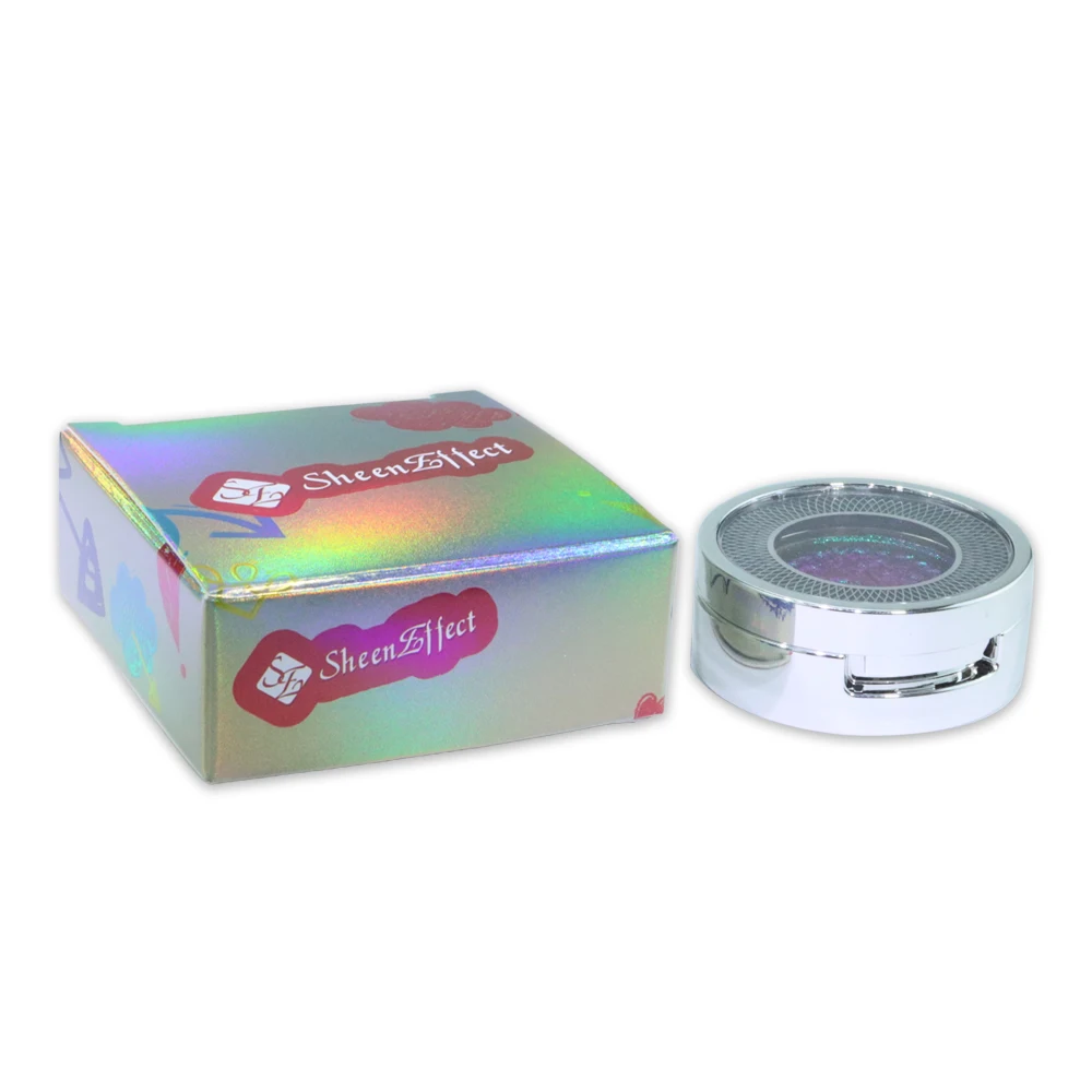 High Pigment Quality Cosmetic Long Lasting Single Multichrome Eyeshadow Eye Makeup 6