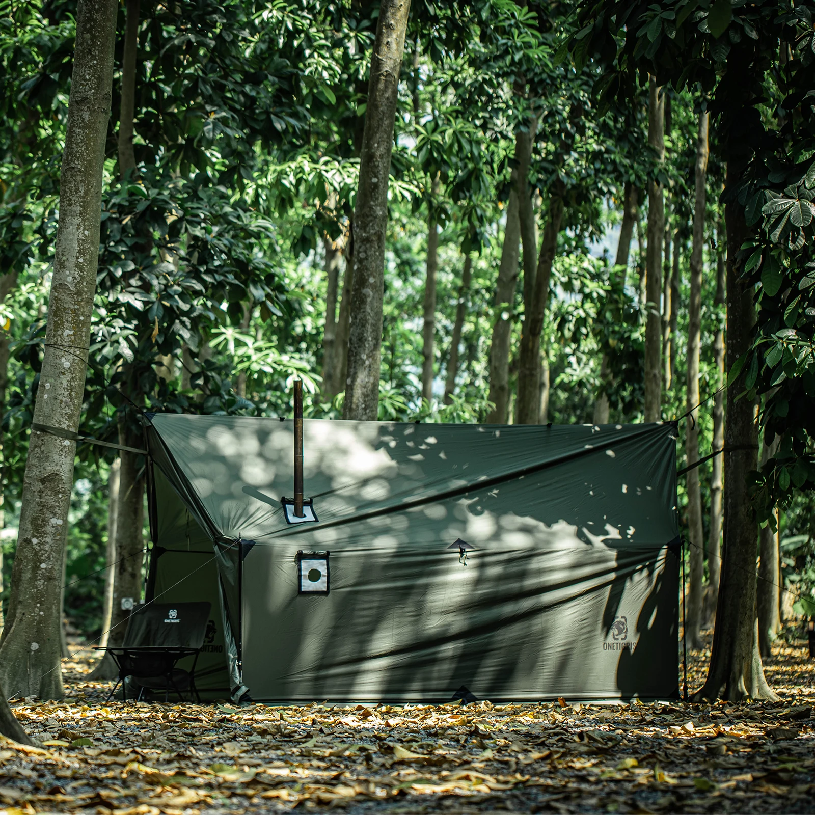 Onetigris Tegimen Hammock Awning u0026 Hot Tent Waterproof Outdoor Tarp Canopy  Rain Fly Cover Fit 3 People - Tents - AliExpress