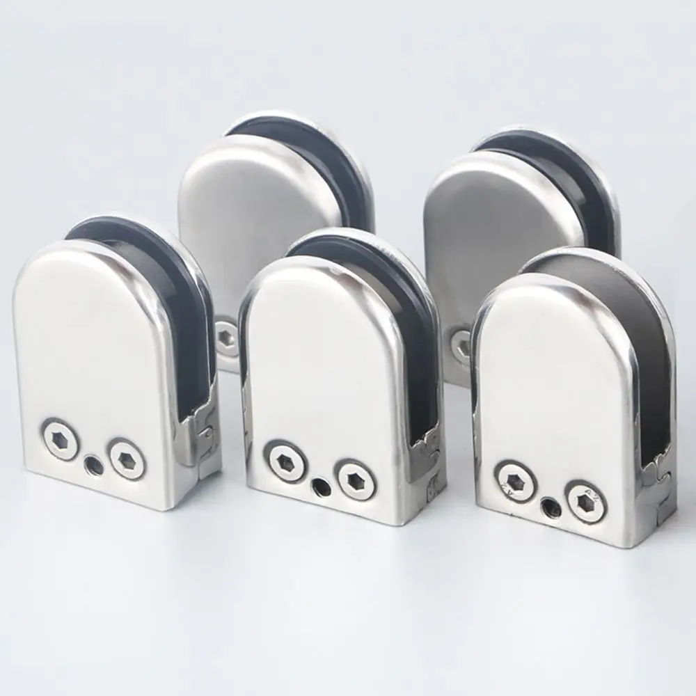 Description Picture 6 of itemHome Hardware Stainless Steel Connector Support Bracket Glass Clamp Glass Clip Furniture Supplies