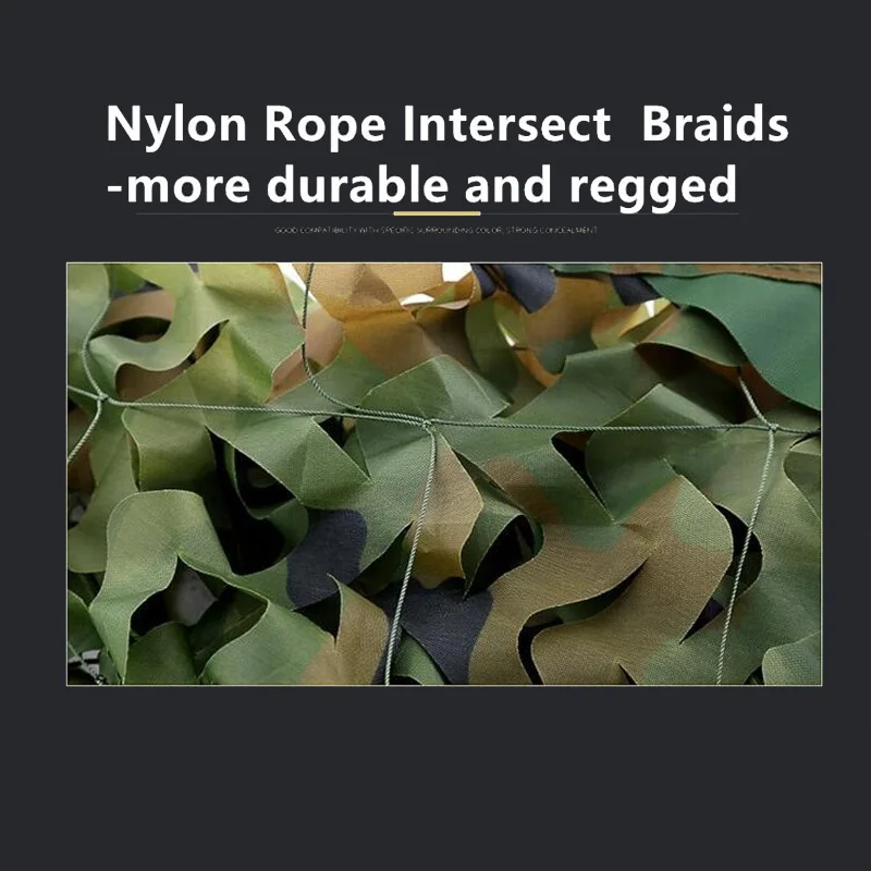 Military Camouflage Nets Decorative Netting Army Net Car Cover Hunting HIde Bird Watching Sunshade Net Garden Decoration