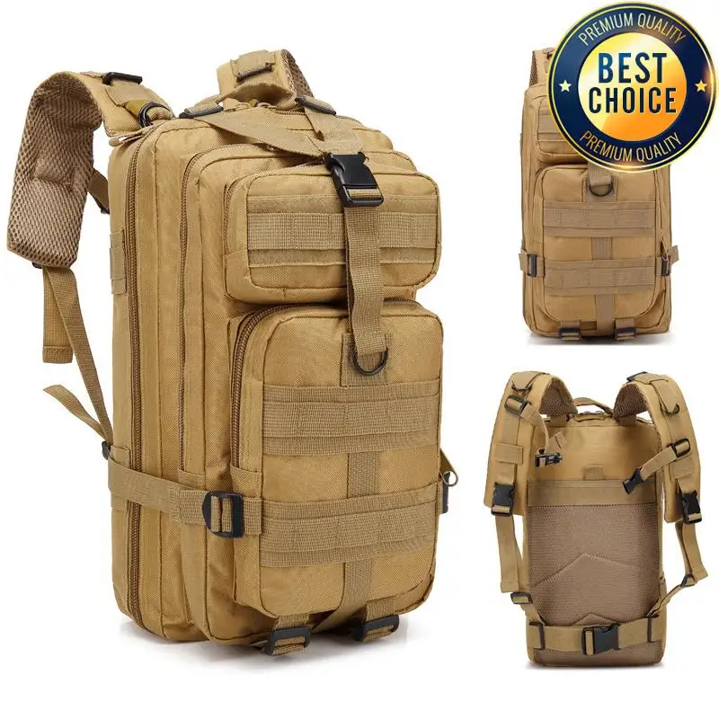 Waterproof Oxford Tactical Backpack 30L for Hiking Camping