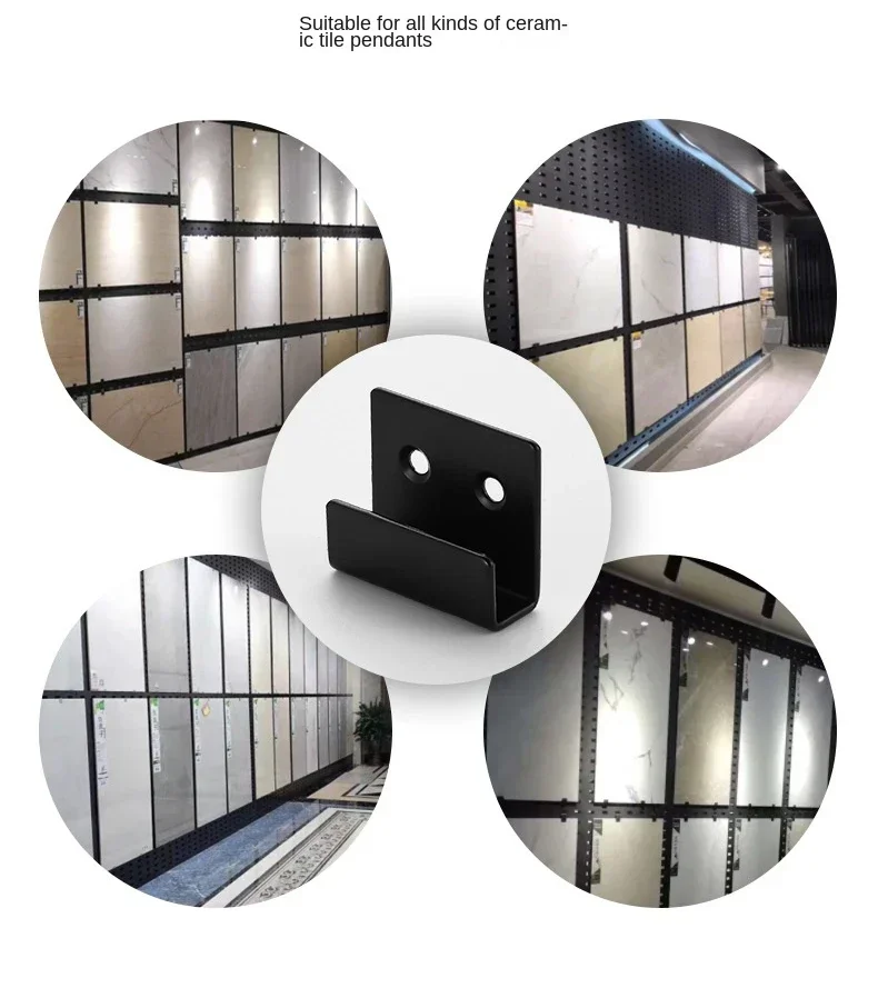 Description Picture 3 of item2pcs Stainless steel tile pendant hooks Wall fixtures pendant hanging tile accessories tile fixing hooks furniture fasteners